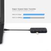 High Speed USB 3.0 to USB-C HUB with Switch - 4 Ports, Black - 6