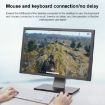 USB-C to 4 USB 3.0 Ports Aluminum Alloy HUB with Switch - Grey - 4