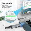 ADS-302C 3 In 1 Multi-function Type-C/USB-C HUB Docking Station Silver - 5