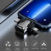 3 In 1 OTG Adapter Silver - USB Type-C, Micro USB, USB-A Connector - 4