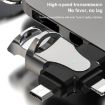 3 In 1 OTG Adapter Silver - USB Type-C, Micro USB, USB-A Connector - 6
