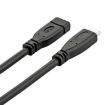 USB 3.1 Type-C Male to Female Gen2 Adapter Cable, 1m Length - 4