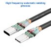 USB 3.1 Type-C Male to Female Gen2 Adapter Cable, 1m Length - 6
