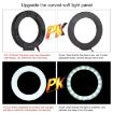 PULUZ 4.7" RGBW LED Ring Light with Tripod & Ball Head - 10 Modes, 8 Colors - 9
