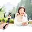 PULUZ Vlogger Kit: Microphone, Tripod Mount & Phone Clamp Holder (Black) - 6
