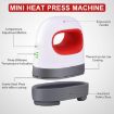 Mini Stamping Machine for Clothes & Caps, Heat Transfer, EU Plug, Green - 3