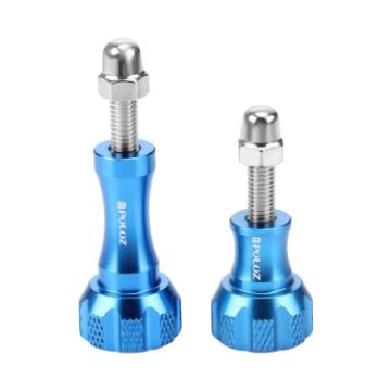 PULUZ Blue CNC Aluminum Thumb Knob Set for GoPro, Insta360, DJI Osmo - 1