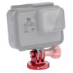 PULUZ Red CNC Tripod Mount Adapter for GoPro, Insta360, DJI Cameras - 1