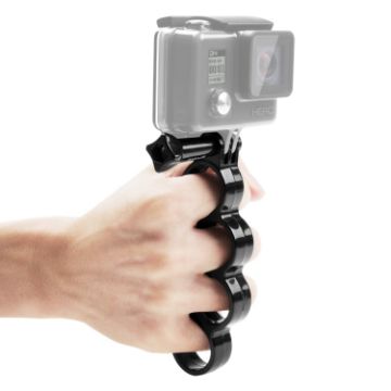 PULUZ Handheld Knuckles Grip Ring Monopod Tripod for GoPro & Action Cams - 1