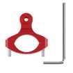 PULUZ Red Aluminum Bike Handlebar Mount for GoPro, Insta360, DJI Cameras - 7