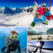 Elastic Head Strap Mount for GoPro, Insta360, DJI Osmo & Action Cameras - 8