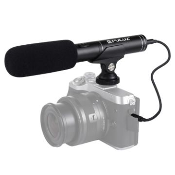 PULUZ Professional Shotgun Microphone for DSLR & DV Camcorder, 3.5mm Cable - 1