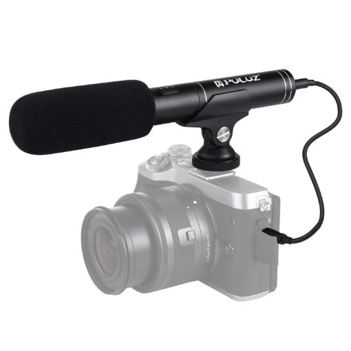 PULUZ Professional Shotgun Microphone for DSLR & DV Camcorder, 3.5mm Cable - 1
