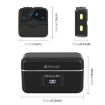 PULUZ Magnetic Wireless Lavalier Microphone Set with Charging Case - 3