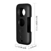 PULUZ Silicone Protective Case & Lens Cover for Insta360 ONE X - Black - 5