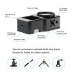 PULUZ CNC Aluminum Alloy Cage Black for DJI Action 2 - 3