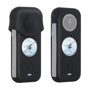 PULUZ Black Silicone Protective Case for Insta360 ONE X2 - Dust-proof Cover - 1