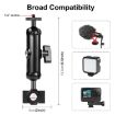 Motorcycle Rearview Mirror Mount for GoPro - PULUZ Action Camera Holder - 2