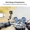 Motorcycle Rearview Mirror Mount for GoPro - PULUZ Action Camera Holder - 5