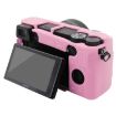PULUZ Pink Silicone Case for Sony ILCE-6300/A6400 Protective Cover - 3