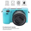 PULUZ Blue Silicone Case for Sony ILCE-6300/A6400 Protective Cover - 4