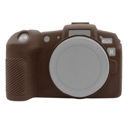 PULUZ Soft Silicone Case for Canon EOS RP - Coffee Color - 1