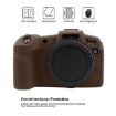 PULUZ Soft Silicone Case for Canon EOS RP - Coffee Color - 4