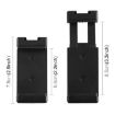 PULUZ Mini Phone Camera Tripod Stand 360 Ball Head Selfie Stick Black - 4