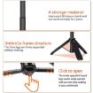 US Warehouse PULUZ Action Camera Tripod Selfie Stick Stand for GoPro - 4