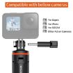 US Warehouse PULUZ Action Camera Tripod Selfie Stick Stand for GoPro - 5