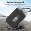 DJI Mic Mini PULUZ Charging Case Silicone Protective Cover Black - 3