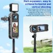 Insta360 X5 PULUZ Aluminum Alloy Protective Cage Rig - Grey - 4