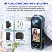 Insta360 X5 PULUZ Aluminum Alloy Protective Cage Rig - Grey - 6