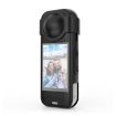 Insta360 X5 PULUZ Black Silicone Protective Case with Lens Cover - 1