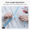 PULUZ Blue Adjustable Lanyard for DJI OSMO Pocket 3/Insta360 X5 Camera - 5
