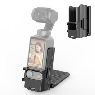 DJI Osmo Pocket 3 PULUZ Magnetic Mount Base Bracket - Black - 1