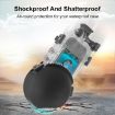 Insta360 X5 PULUZ Dive Case Lens Guard Silicone Cap (Black) - 8
