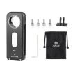 Insta360 X3 PULUZ Metal Cage Rig with Lens Protector - Black - 7