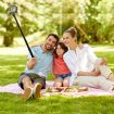 PULUZ 110cm Metal Selfie Stick for Insta360 One RS/X2/X3/X4 - 7