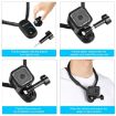 PULUZ Lazy Neck Bracket POV Mount for GoPro Action Cameras - Black - 7