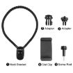 PULUZ Lazy Neck Bracket POV Mount for GoPro Action Cameras - Black - 9