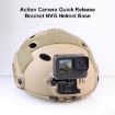 PULUZ Aluminum NVG Helmet Mount for GoPro & Action Cameras - Black - 2