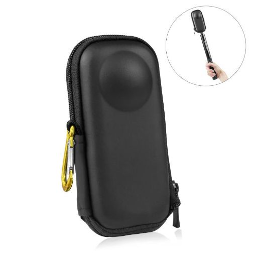 Insta360 X4/X5 PULUZ Camera Portable Storage Case Bag - Black - 1