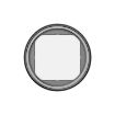 Insta360 Ace Pro PULUZ Metal Filter Holder Frame (Black) - 2