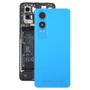 OnePlus Nord CE4 Lite Blue Plastic Back Cover with Camera Lens Cover - 1