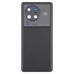 Vivo X80 Pro Battery Back Cover with Camera Lens Cover - Black - 2