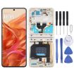 Motorola Razr 50 LCD Screen Digitizer Assembly with Frame Orange - 1