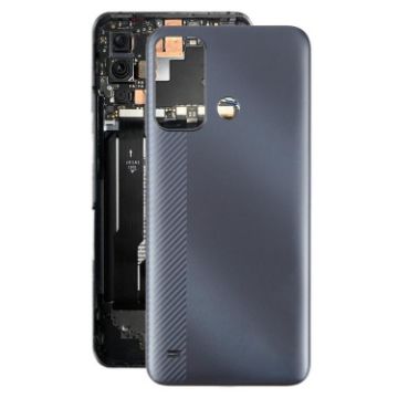 ZTE Blade A53 Black Plastic Battery Back Cover Replacement - 1