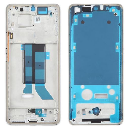 Xiaomi Poco X7 5G Original Silver Middle Frame Bezel Plate - 1