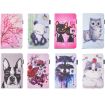Galaxy Tab A 7.0 (2016) Case - Cartoon Raccoon Flip Leather with Slots - 9